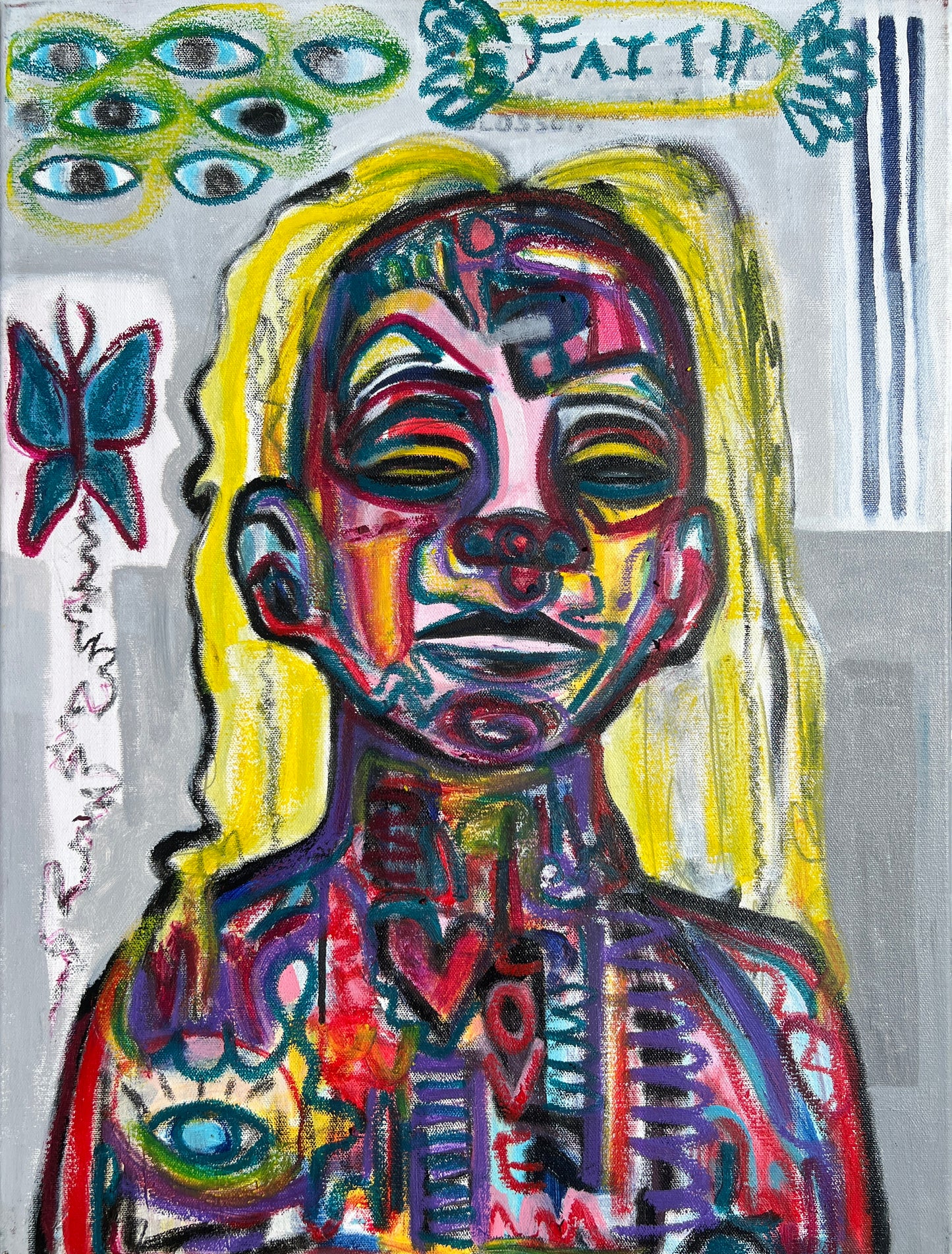 When I close my eyes (faith)