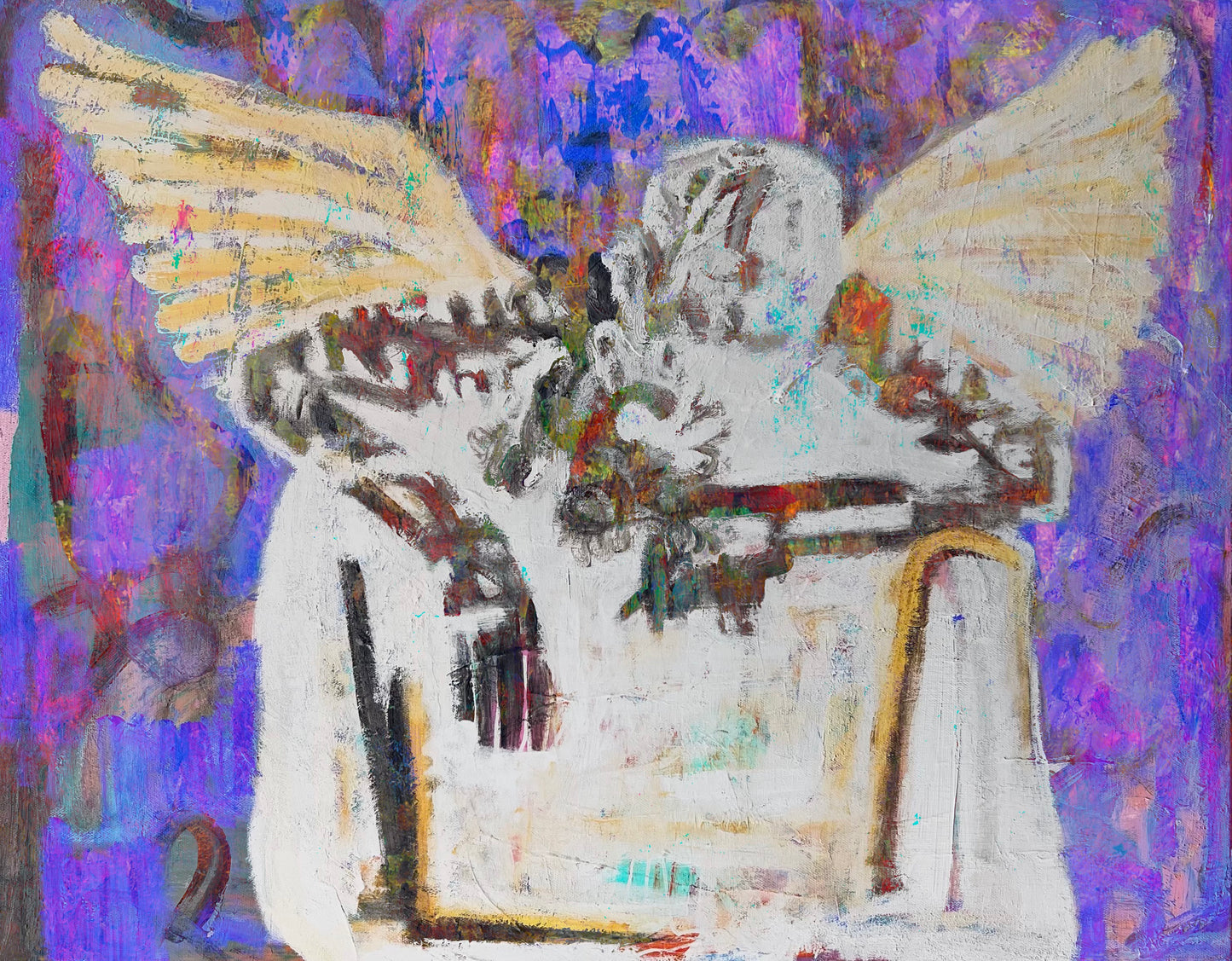 The angel watching over you
