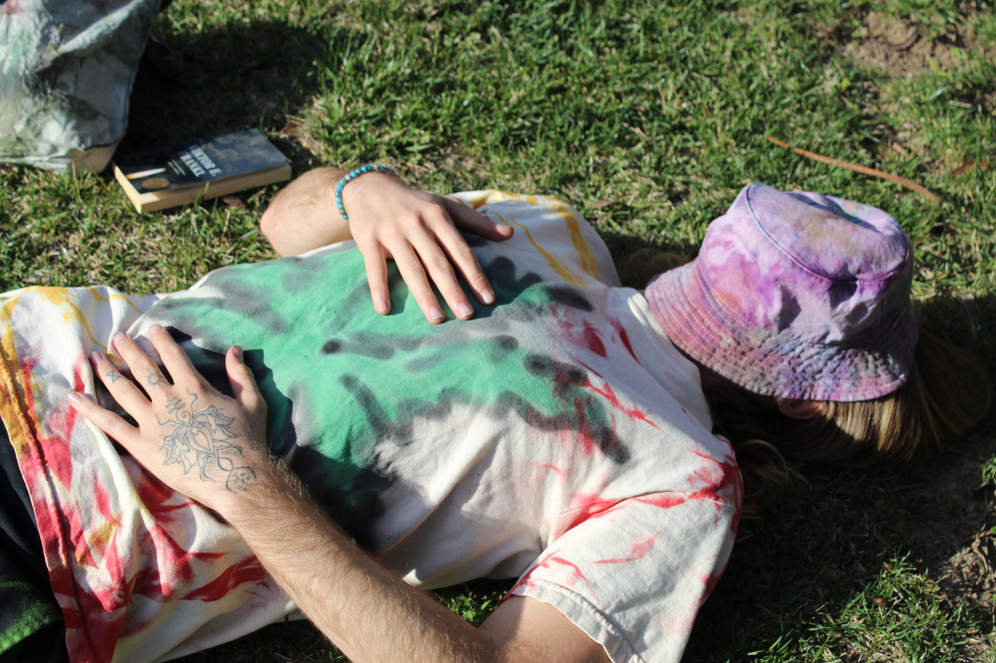 Hand dyed Bucket hat