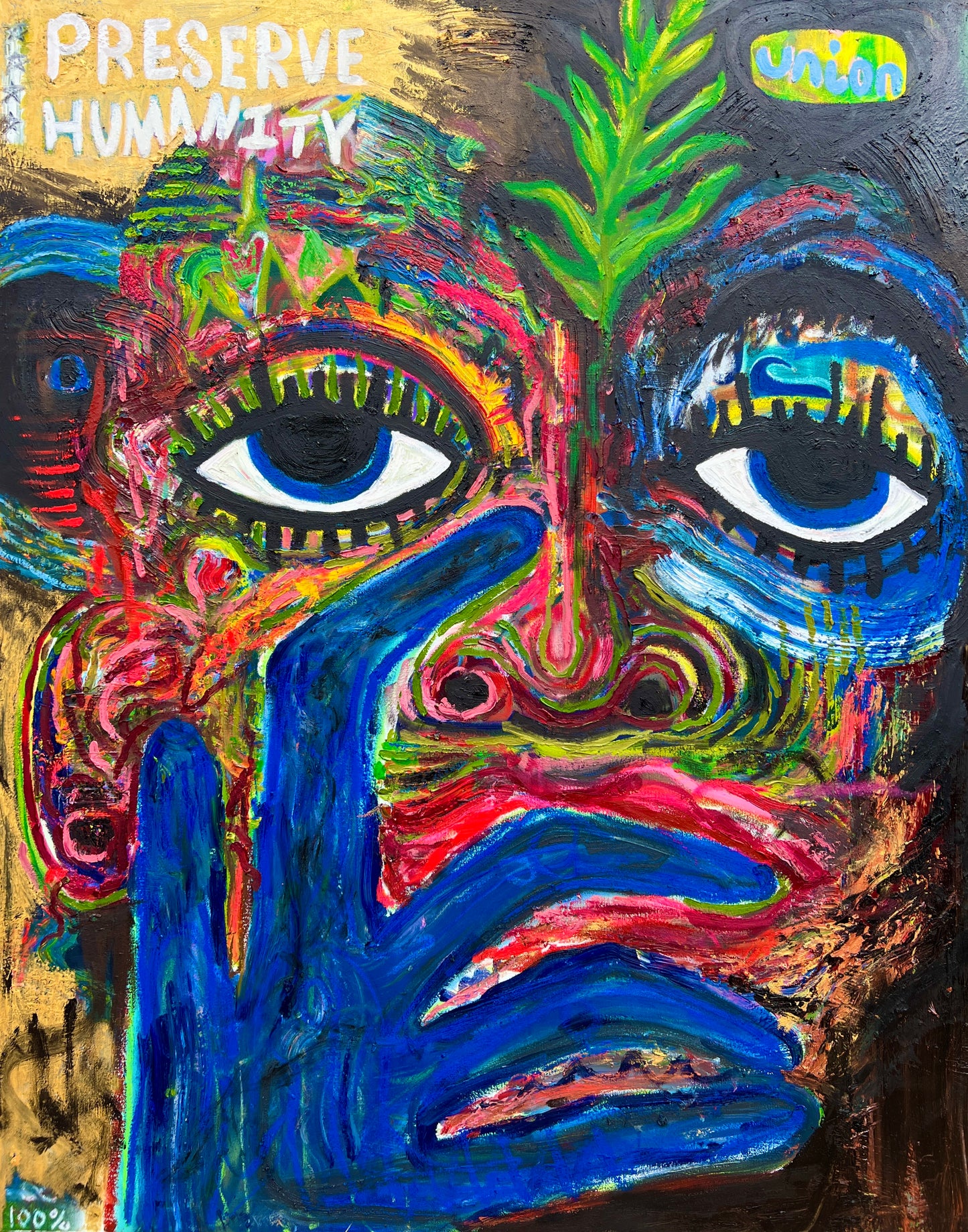 Preserve Humanity, Visualize Unity (Print)