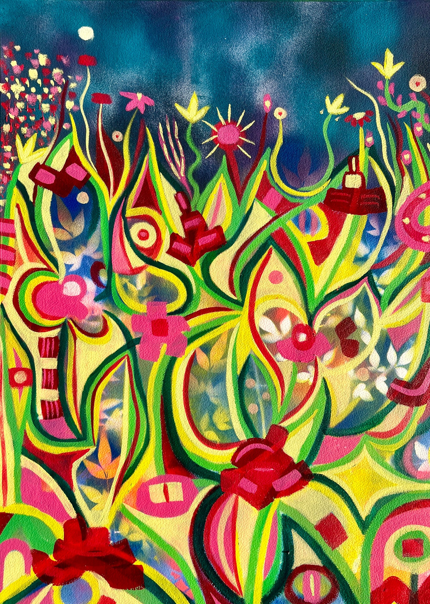 The flowers that bloom at night (print)