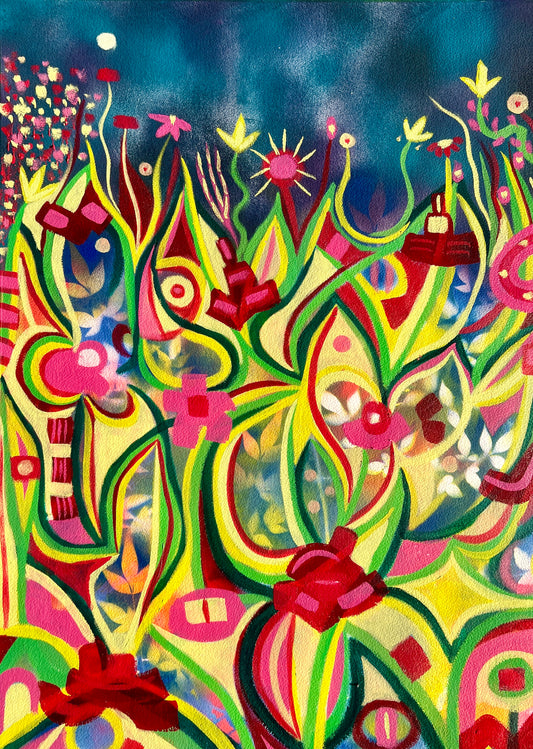 The flowers that bloom at night (print)
